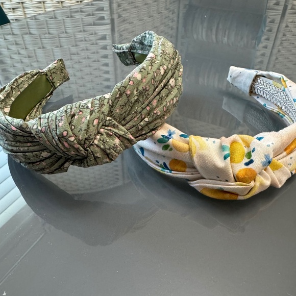Etsy Accessories - Lot of 2 custom, handmade, knotted headbands
